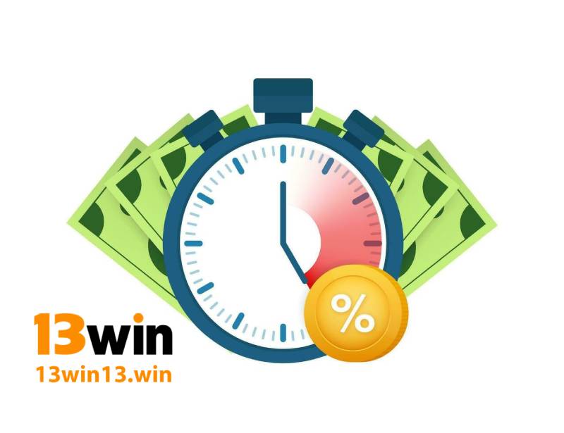 Khoảng thời gian hệ thống 13win hoàn tất giao dịch rút tiền 